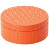 Orange Felt-Lined Keepsake or Gift Boxes