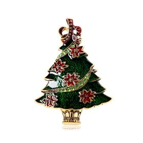 European And American Christmas Brooch Cartoon Series