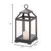 Iron Classic Candle Lantern - 12 inches