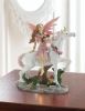Pink Fairy with Roses and Unicorn Figurine