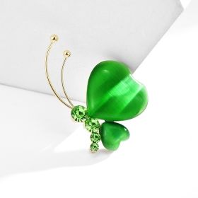 Women's Opal Four-leaf Clover Luxury Brooch