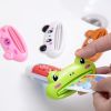 Frog 3pcs Toothpaste Squeezer Creative Manual Toothpaste Squeezer Hand Cream Cosmetic Face Cleanser Toothpaste Clip 3.564 * 1.576 inches