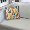 BIRDIE White IndoorOutdoor Pillow - Sewn Closure