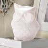 White Porcelain Owl Oil Warmer