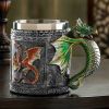 Medieval Dragon Stein