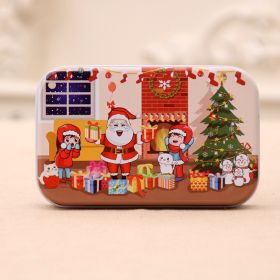 Christmas Wooden Diy Handmade Puzzle Puzzle (Option: Style 2 Fireplace)