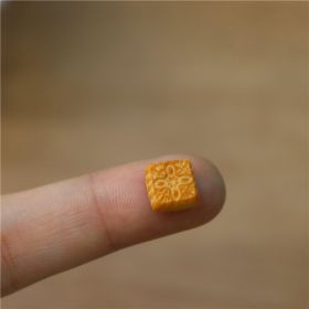 Miniature Food And Toy Model Ornaments For Doll Houses (Option: Square mooncakes)