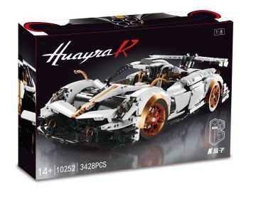 Assembled Sports Car Building Blocks Toy Suit (Option: 10252 Platinum Version)