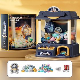 Children's Doll Grabbing Machine Clip Coin (Option: Blue-A-USB)