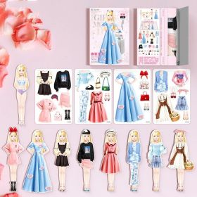 Magnetic Dressing Stickers Baby Clothing Stickers Book (Option: Ailin)