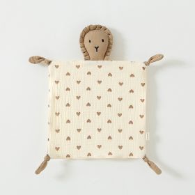 Baby Board Doll Plush Fabric Toy (Option: Dark Khaki Love)