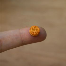 Miniature Food And Toy Model Ornaments For Doll Houses (Option: Lu Zi Mooncake)