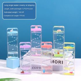 Creative Oil Drops Decoration Toys Home (Option: Random Color-Single Ladder Long Milk Color)