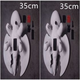 Motorcycle Motorcycle Skiing Decoration Accessories Doll (Option: SET2-35cm)