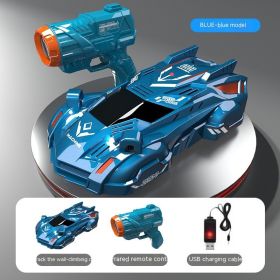 Children's Remote-control Automobile Toys (Color: Blue)