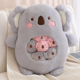 Cartoon Doll Bear Dinosaur Snack Pillow Girl Cute (Option: Koala-40 Ã— 50cm)