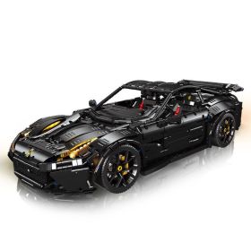 Small Particle Plastic DIY Intellectual Assembly Sports Car Toy (Option: 91102 Style)