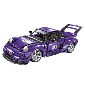 Assembled Building Block Toys Gift (Option: Violet Color F10003 Gem Jie)