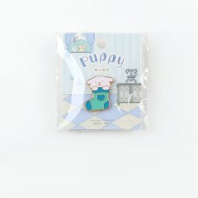 Letter Lover Brooch Sweetheart Cute Pet (Option: Woof woof)