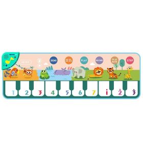 Children's Multifunctional Fun Animal Music Game Carpet (Option: Color)