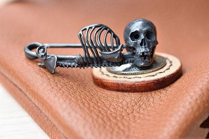 Collar Pin Men And Women Personalized Clothing Decoration (Option: Do the old)