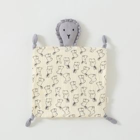 Baby Board Doll Plush Fabric Toy (Option: Gray Rabbit)