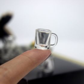 Miniature Food And Game Scene Model Mini Wine Glass (Option: Chubby cup)