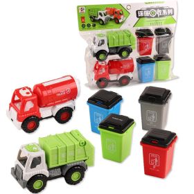 Children's Garbage Assorted Toys Disassembly Rubbish Collector (Option: Rubbish Collector Suit)
