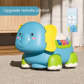Multifunctional Children's Puzzle Early Learning Machine (Option: Elephant remote control versio)