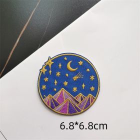 Decorative Clothes Bags Hats Holes Patch Stickers (Option: 4 Style)