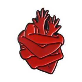 Cartoon Creative Alloy Heart Series Brooch (Option: XZ1928)