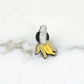 Creative Fashion Butterfly Buckle Drip Oil Brooch (Option: XZ1476)