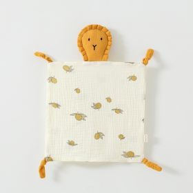 Baby Board Doll Plush Fabric Toy (Option: Yellow Lemon)