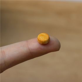 Miniature Food And Toy Model Ornaments For Doll Houses (Option: Round mooncakes)