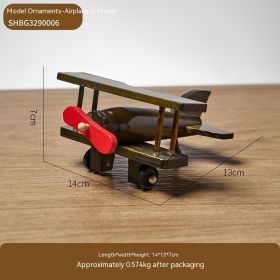 Furnishing Process Ornament Boys Birthday Gift (Option: Aircraft G)