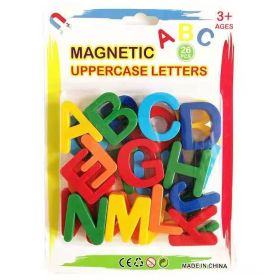 Children's Early Education Educational Stationery Magnetic Letters And Numbers (Option: Uppercase Letters)