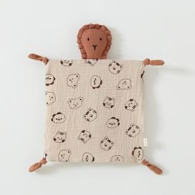 Baby Board Doll Plush Fabric Toy (Option: Carmine Red Brown)