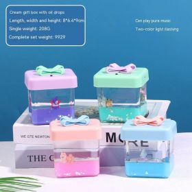 Creative Oil Drops Decoration Toys Home (Option: Random Color-Milk Color Gift Box Music Box)