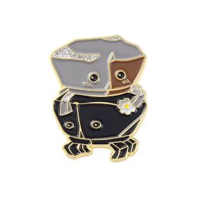 Game Medallion Jewelry Silk Scarf Buckle (Option: XZ5404)