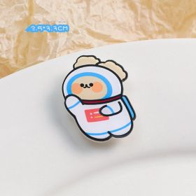 Cartoon Acrylic Brooch Cute Decorative Accessories (Option: Rabbit astronauts)