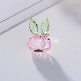 Women's Anti-light Buckle Ins Fashion Accessories Corsage (Color: Pink)