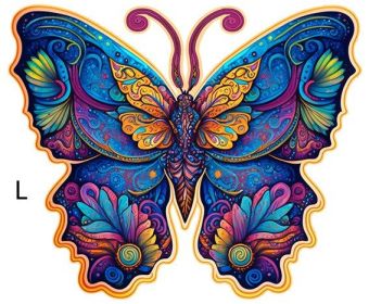 Three-dimensional Irregular Shaped Animal Wooden Puzzle (Option: L Plastic Box J3106)