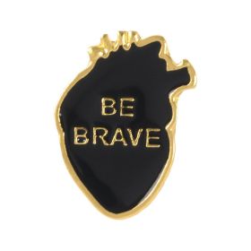 Cartoon Creative Alloy Heart Series Brooch (Option: XZ1967)