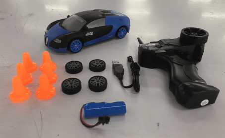 2.4G Drift Rc Car 4WD RC Drift Car Toy Remote Control GTR Model AE86 Vehicle Car RC Racing Car Toy For Children Christmas Gifts (Option: 124 Classic Gadi-Standard)