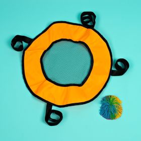 Double Throwing Ball Toddler Group Child Sense Training Equipment (Option: Double Throwing Ball Orange)