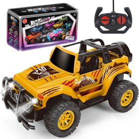 Children's Wireless Remote-control Automobile Electric Jeep Toy (Option: Dinosaur Remote Control Jeep)
