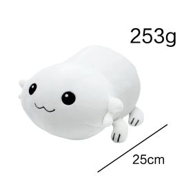 White Salamander Plush Toy Net Pocket (Option: White Salamander-As Shown In The Picture)