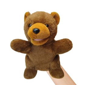 Finger Puppet Plush Toys Parent-child Interaction (Option: Bear-25cm)