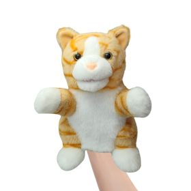 Finger Puppet Plush Toys Parent-child Interaction (Option: Cat-25cm)
