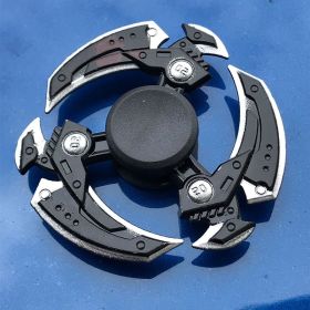 Retro Metal Alloy King Eating Chicken Fingertip Gyro (Option: Li Yuanfang Black Special)